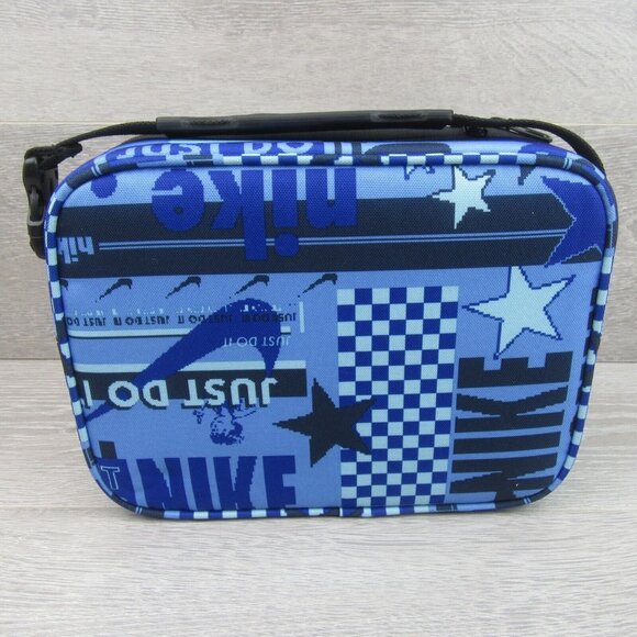 Nike Hard Liner Lunch School Lunch Box Bag (4L) Blue Multi NEW - Picture 7 of 12